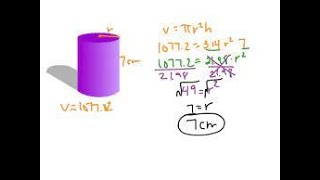 Finding a Missing Dimension when Volume is given.