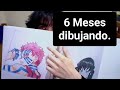 Dibujando desde cero a 6 Meses después + Dando algunos consejos sobre el dibujo.👌