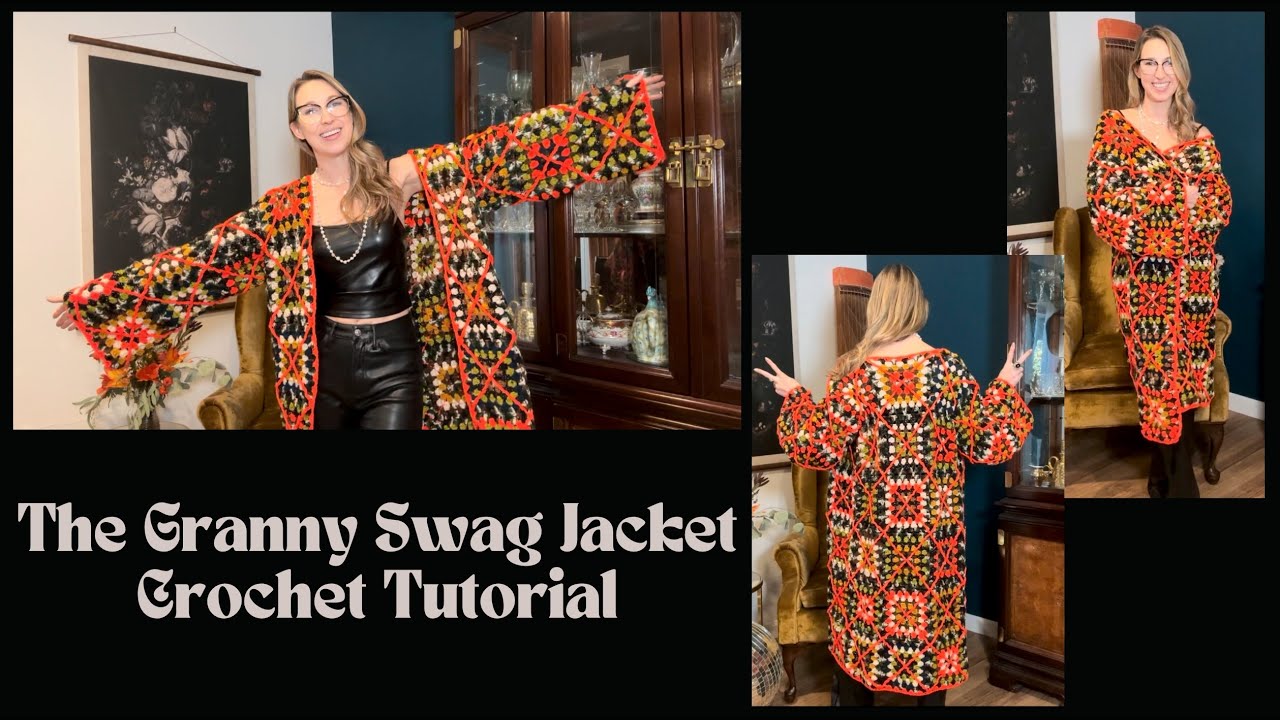 Granny Swag Jacket Crochet Tutorial
