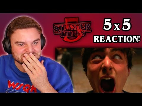 Stranger Things Season 5 Episode 5 Shock Jock REACTION 