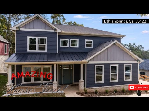 HOUSE TOUR| Atlanta House For Sale|Lithia Springs, Ga|Basement| Tributary|No Bank! No Credit Option!