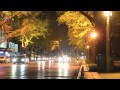 Минута Греции. Streets of Thessaloniki at night Салоники Греция Θεσσαλονίκη Ελλάδα