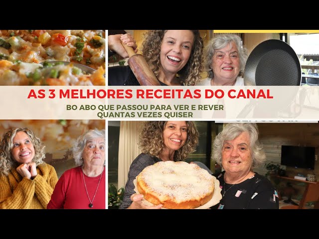 3 melhores receitas de 2023 - veja e reveja quantas vezes quiser