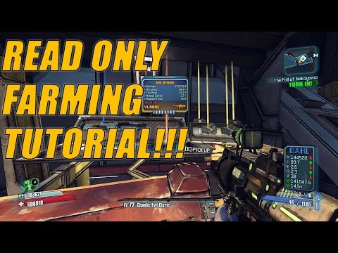 Borderlands 2 4K 60FPS: Read Only Farming Tutorial (How To)