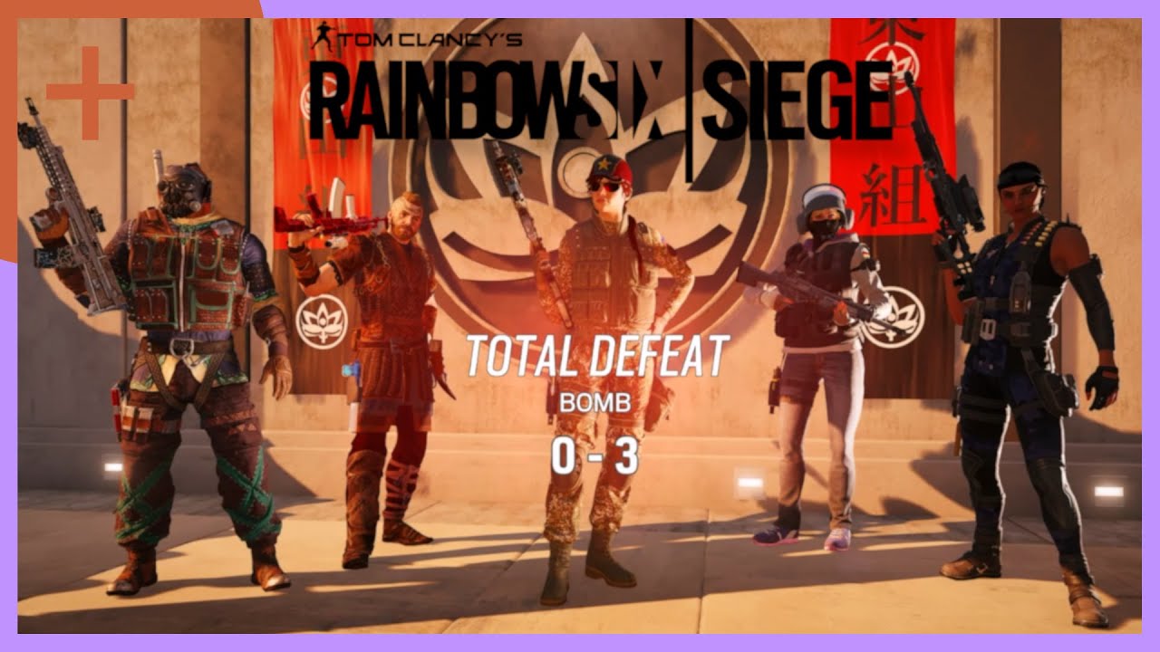 we are the worst players in Rainbow Six Siege...