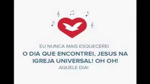 Aquele dia que encontrei, Jesus eu nunca mais esquecerei