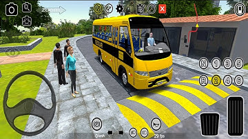 Realistic Volare V8L SCHOOL BUS Agrale MA 9.2 Mod Drive - Proton Bus Simulator Urbano Gameplay 