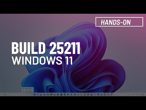 Windows 11 build 25211: NEW Task Manager in Taskbar option and more