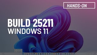Windows 11 build 25211: NEW Task Manager in Taskbar option and more