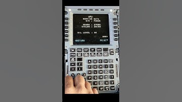 "Unlocking the Secrets: Printing APU Hours and Cycles on the A320 ✈️🔍 #AviationTech #A320Maintenance