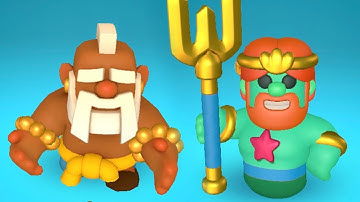 Monk vs Wave Master || @clashmini