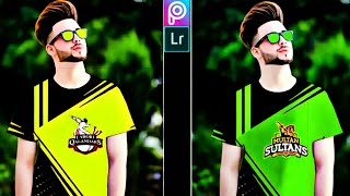PSL Lahor Qalandars Shirt Editing || How To Edit Your Photo On Your Mobile Phone In Picsart screenshot 3