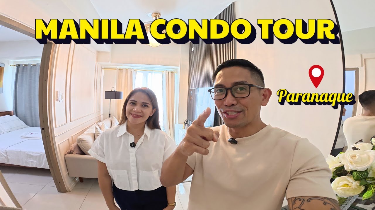 Внутри наших современных апартаментов Airbnb в Маниле | Полный тур + удобства
