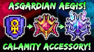 Asgardian Aegis - BEST SHIELD in Terraria Calamity Mod! Endgame Upgrade to Ankh Shield Accessory!