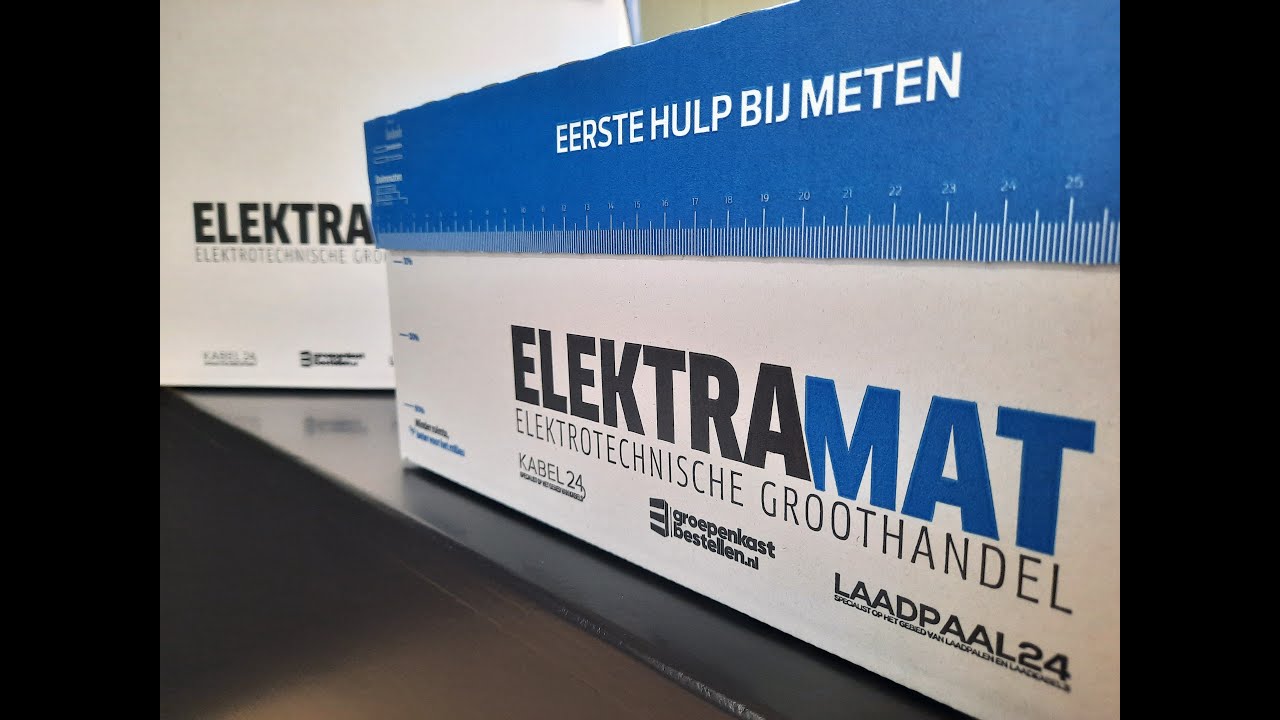 Bedrukte dozen op maat voor Elektramat