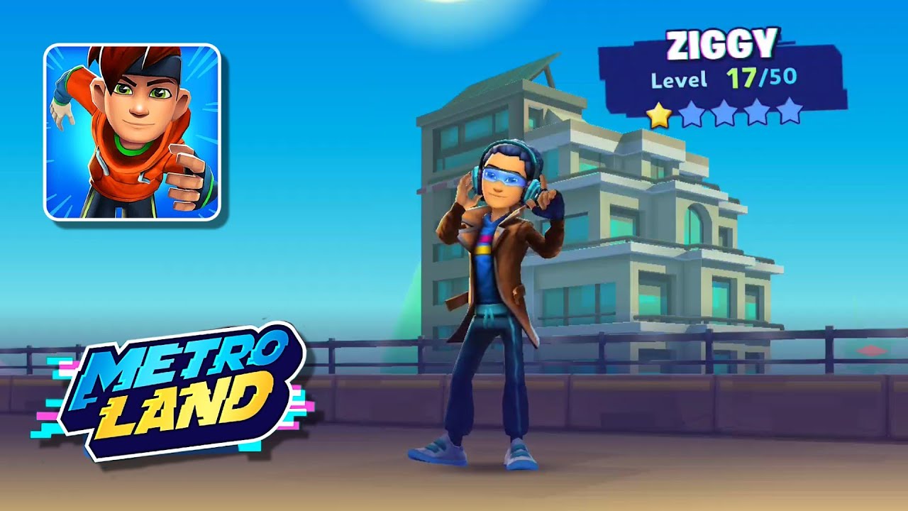 MetroLand - Endless Arcade Run Rio de Janeiro - Ziggy