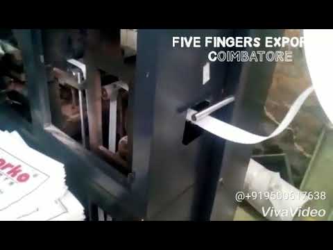 SEMI AUTOMATIC SOFT LOOP HANDLE FIXING MACHINE