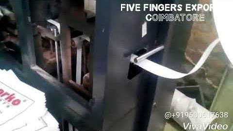 SEMI AUTOMATIC SOFT LOOP HANDLE FIXING MACHINE