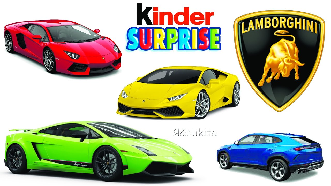Lamborghini kinder surprise