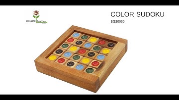 How to play : Color Sudoku