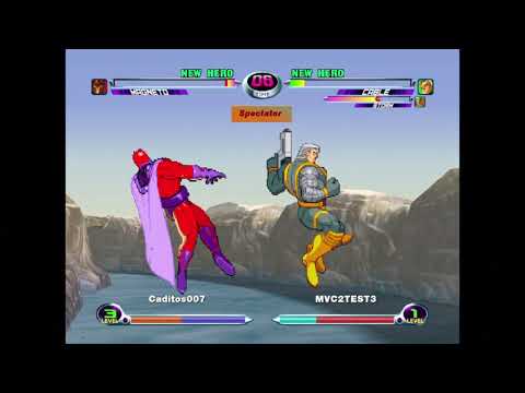 MvC2 Mvci Umvc3 Caditos007 vs Mvc2Test (PS3)