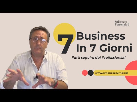 Attiva il tuo Business in 7 Giorni