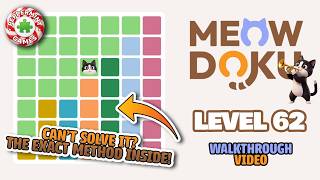 Meowdoku - Level 62 Walkthrough