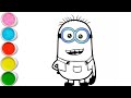 How to draw Mega Millions Mel / Despicable me 4