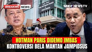 TERKINI! Hotman Paris Didemo Imbas Kontroversi Bela Mantan Jampidsus Febrie Adriansyah