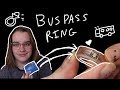 i turned my buss pass into a NFC ring