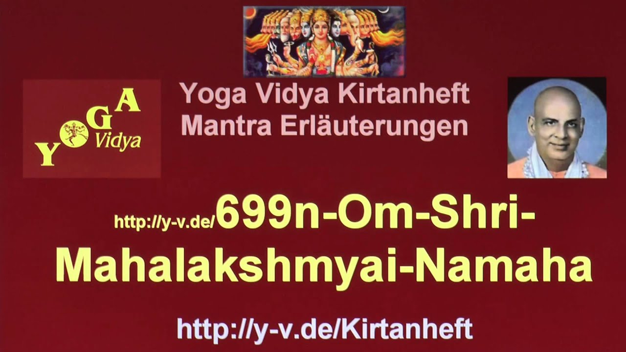 Om Shri Mahalakshmyai Namaha - Übersetzung und Bedeutung 699n japanese food