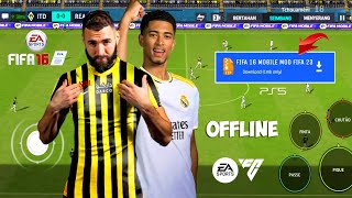 FIFA 16 MOD FIFA 23 OFFLINE ANDROID GRÁFICOS ESTILO PS5 | NOVAS TRANSFERÊNCIAS UPDATE & LIGAS 2023