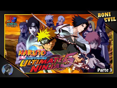 NARUTO SHIPPUDEN ULTIMATE NINJA 5 🥷 | AETHERSX2 | PARTE 3