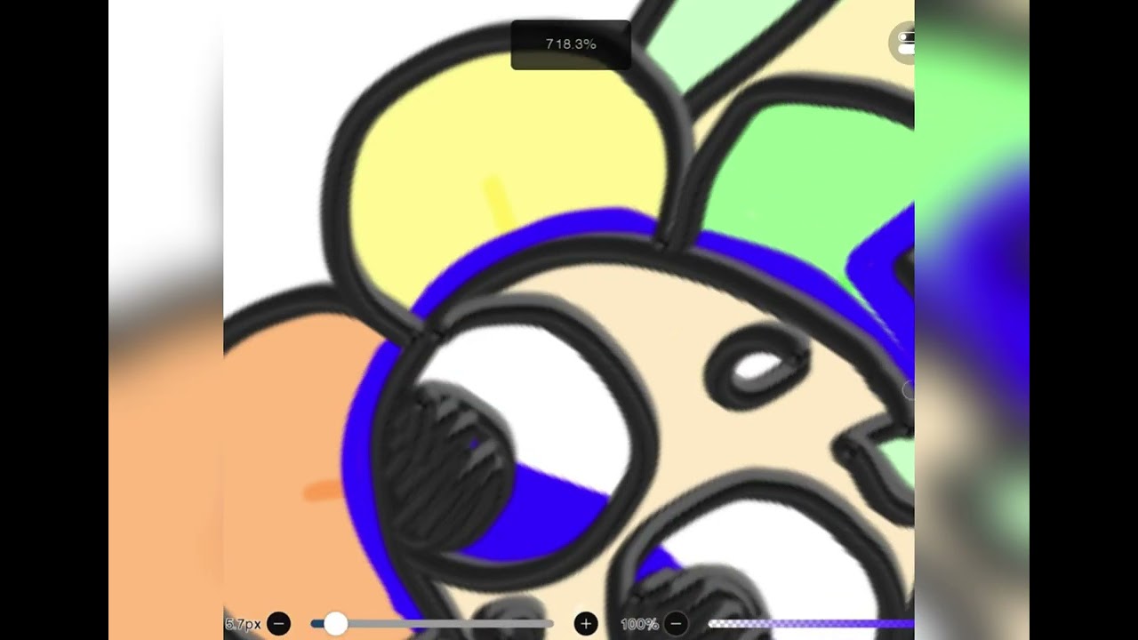 drawing dandy with a dandy brush!!