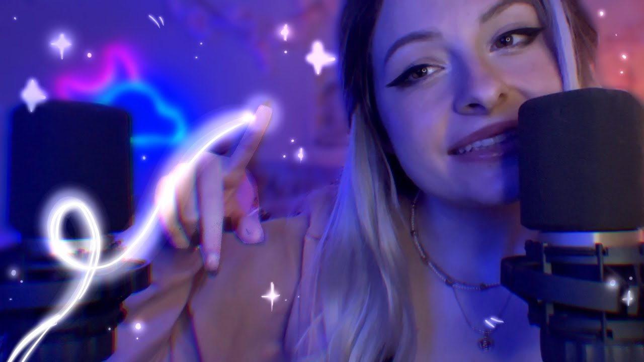 ASMR 🌙 chuchotements très proches, visuel, tracing et mots déclencheurs