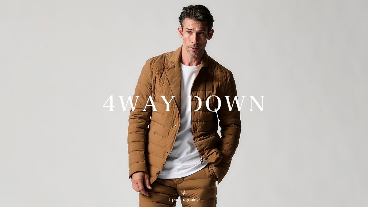 ジャケット・アウター 1PIU1UGUALE3 4WAY WRAP DOWN 4WAY DOWN | 1piu1uguale3 - YouTube