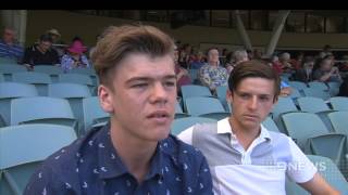 Hughes Funeral | 9 News Adelaide