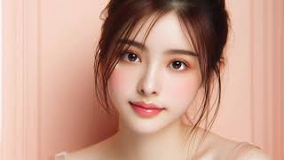 Beautiful Asian women close up photos - AI Art Photo book video - Lookbook - Super model #shorts