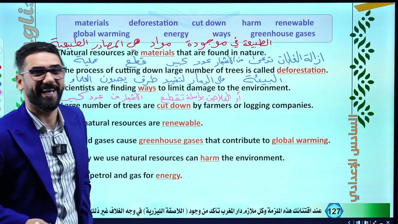 السادس الاعدادي | الوحدة الثامنة في | محاضرة واحدة |