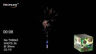 FAJERWERKI TXB063 FINAL CAKE 2 TRIPLEX FIREWORKS