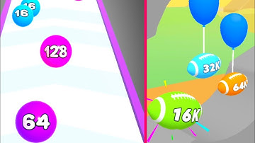 Happy Cubes 2048 Vs Number Ball| Android ios games