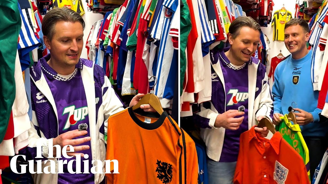 Classic Football Shirts: inside the vault home to their most