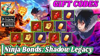 Ninja Bonds: Shadow Legacy | All 4 Gift Codes & How to Redeem | Ninja Bonds Shadow Legacy 4 Codes screenshot 2