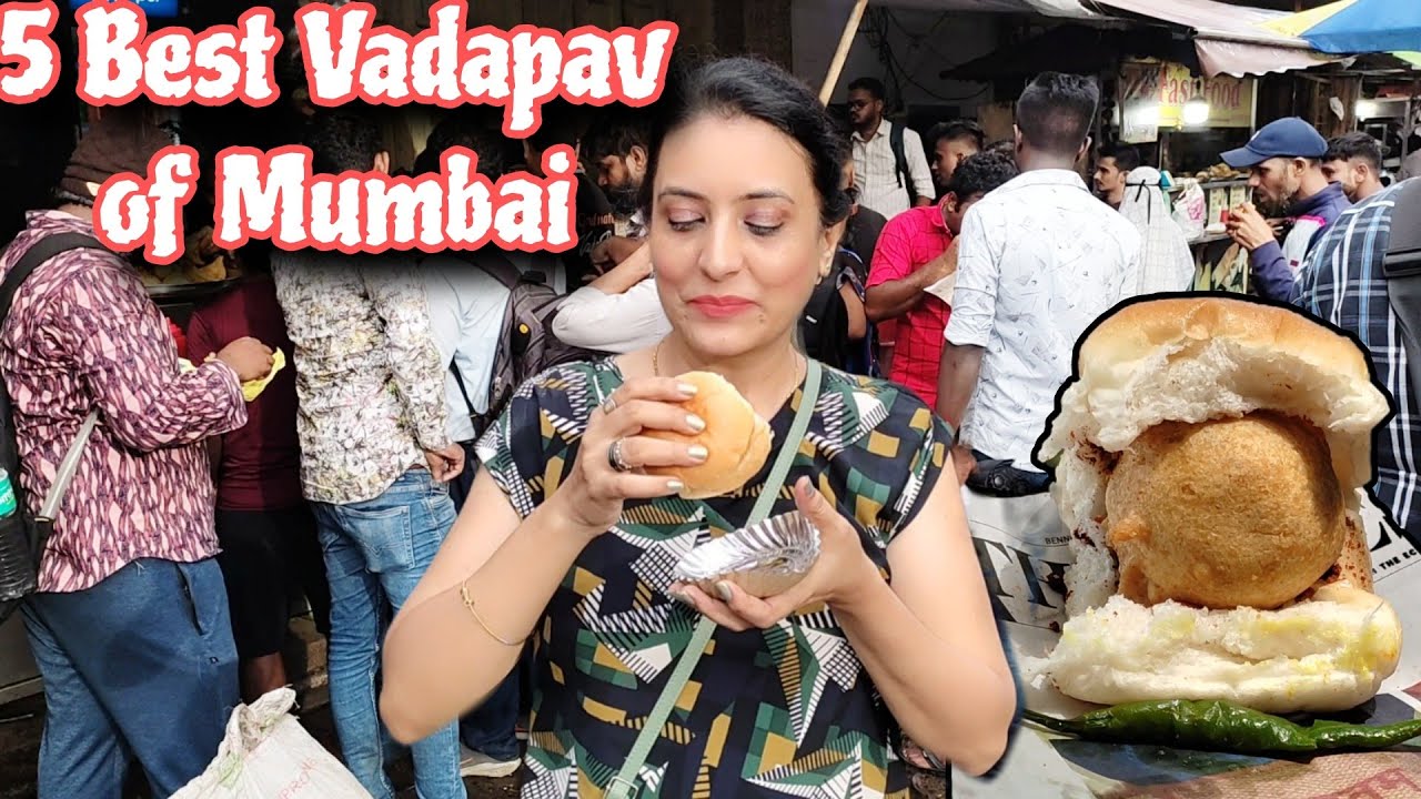 Trying 5 Best Vadapav in Mumbai | Mumbai Street Food |