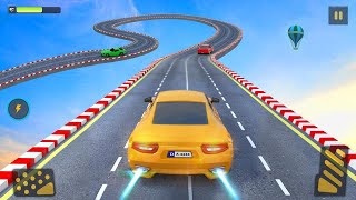 JOGO DE CARROS 🚗 DESAFIO NA MEGA RAMPA 🚗 Ramp Car Stunts Racing: Impossible Tracks 3D screenshot 5
