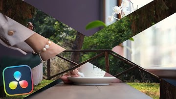 X wipe Transition l Davinci Resolve 20