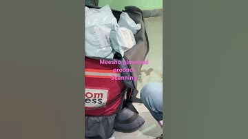 Dispatch order pickup boy scanning orders #meesho #ecommerce #business #supplier #online #viral