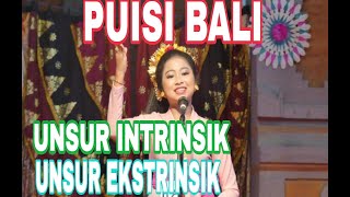 Unsur Intrinsik Puisi