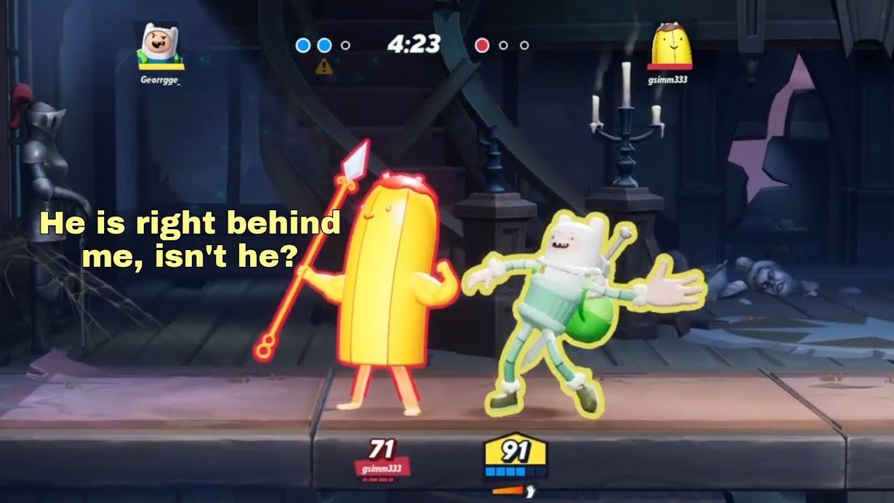 Bullying Banana Fart | Finn gameplay | Multiversus Patch 1.05