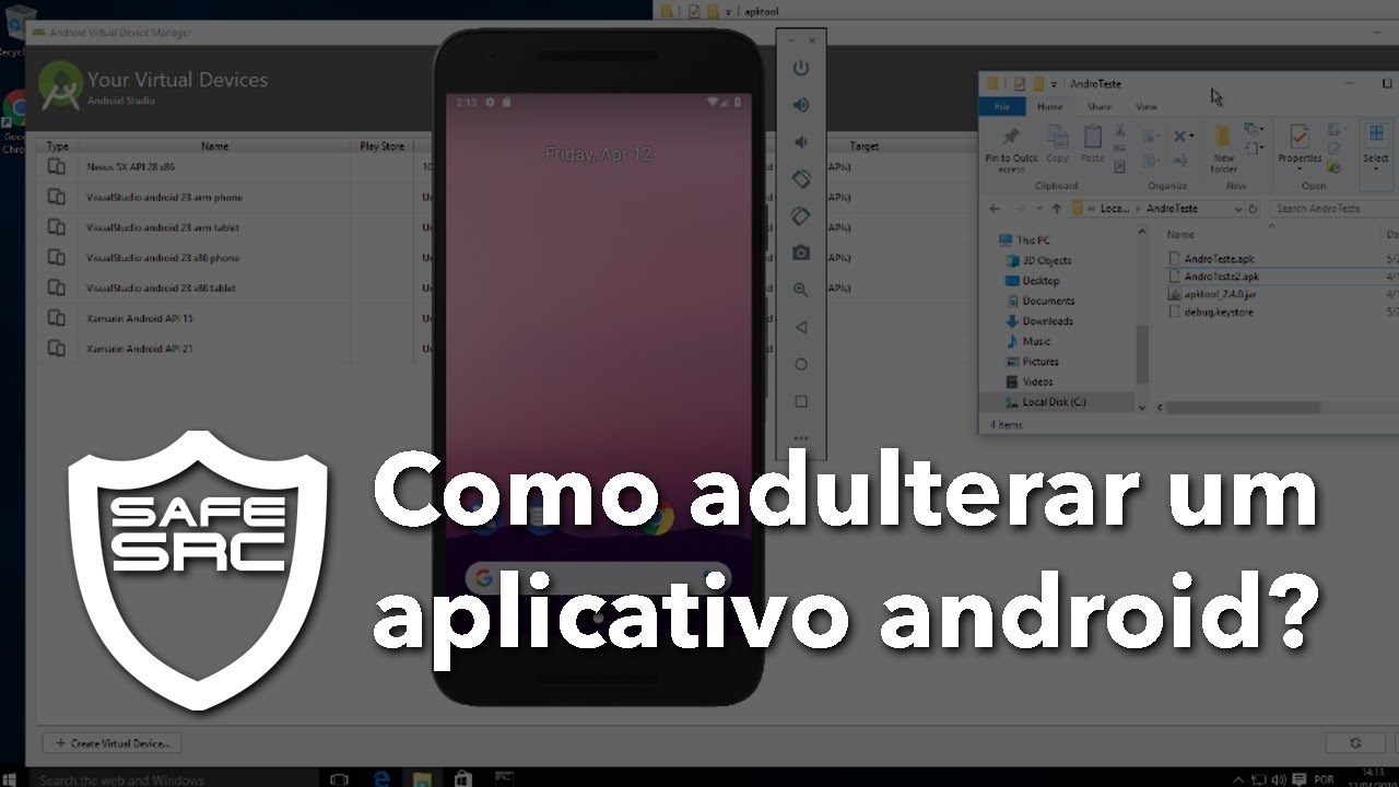Como adulterar um aplicativo Android? ASSISTA